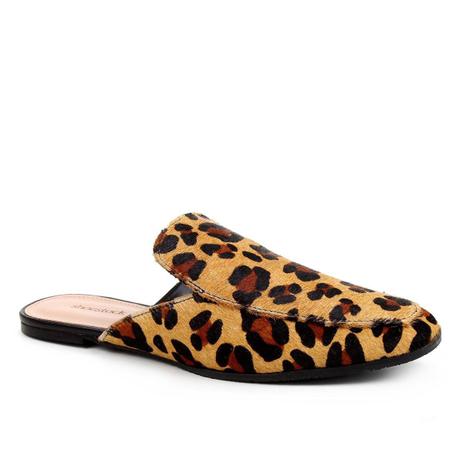 mule feminino com pelo