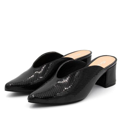 mule feminino salto grosso