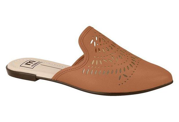 mule feminino caramelo