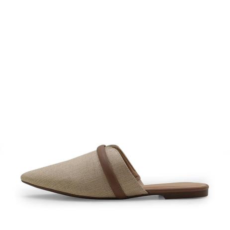 Mule Salto Baixo Mariotta Rafia Feminino 13511-48 - Mule Feminino - Magazine Luiza