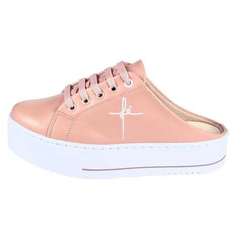 tênis plataforma rosa