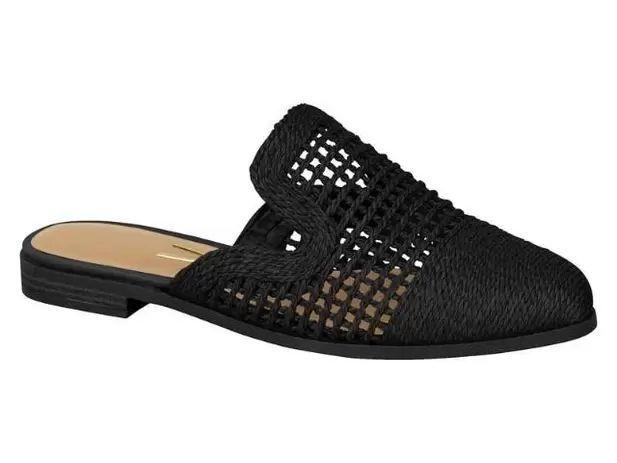 Mule Vizzano Feminino Palha Gaspea Pronta BD 1248115 Preto - Mule Feminino - Magazine Luiza