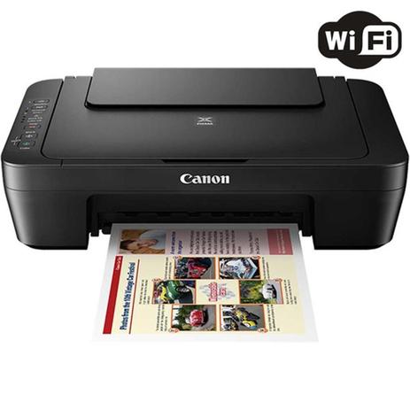 Multifuncional Canon Color Pixma MG3010 - 1346C005AA ( Preta) Menor preço em Multifuncional Canon Color Pixma MG3010 - 1346C005AA ( Preta)
