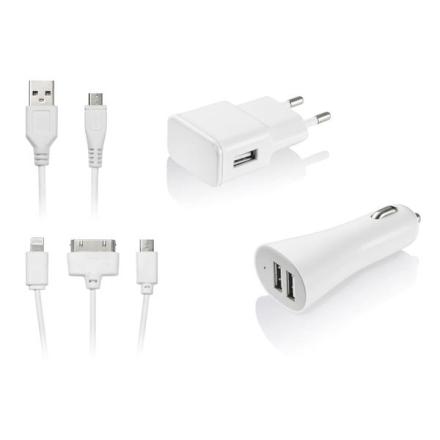 Multilaser Kit de Carregador 3 em 1 Micro USB IPhone 4 IPhon Menor preço em Multilaser Kit de Carregador 3 em 1 Micro USB IPhone 4 IPhon