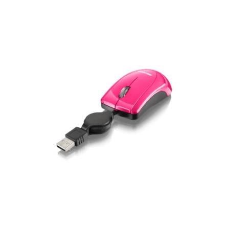 Multilaser Mini Mouse Retrátil USB Pink MO161 Menor preço em Multilaser Mini Mouse Retrátil USB Pink MO161