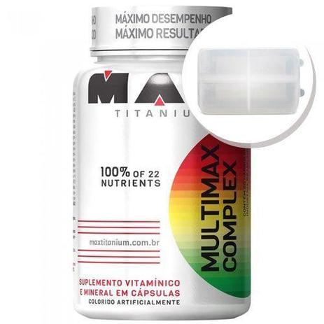 Multimax Complex - 90 cápsulas + Porta Cápsulas transparente - Max Titanium é ruim? Multimax Complex - 90 cápsulas + Porta Cápsulas transparente - Max Titanium é boa?