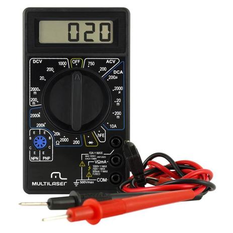Multimetro digital au325 multilaser Menor preço em Multimetro digital au325 multilaser