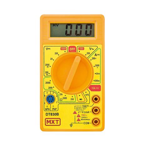 Multimetro Digital DT-830B 2 Mega - Vitrine Menor preço em Multimetro Digital DT-830B 2 Mega - Vitrine