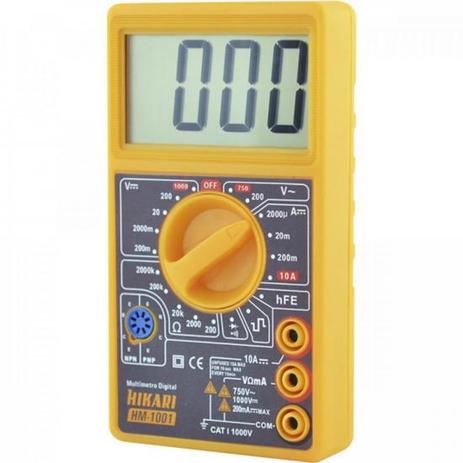 Multimetro Digital HM1001 HIKARI Menor preço em Multimetro Digital HM1001 HIKARI