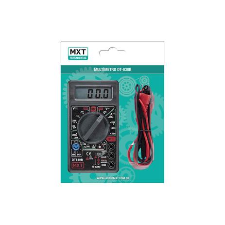 Multímetro Digital Mxt Dt 830-B Preto é boa?