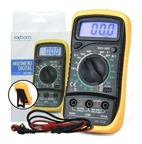 Multímetro Digital Profissional Portátil Md-200l Exbom é boa?