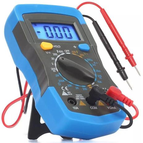 Multímetro Digital Profissional Portátil Suporte Bateria Bip - LEHMOX é boa?