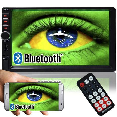 Multimídia Mp5 Vídeo Automotivo 2 Din Tela 7 First Option MID-7800 Fm Usb Aux Bluetooth Espelhamento Menor preço em Multimídia Mp5 Vídeo Automotivo 2 Din Tela 7 First Option MID-7800 Fm Usb Aux Bluetooth Espelhamento