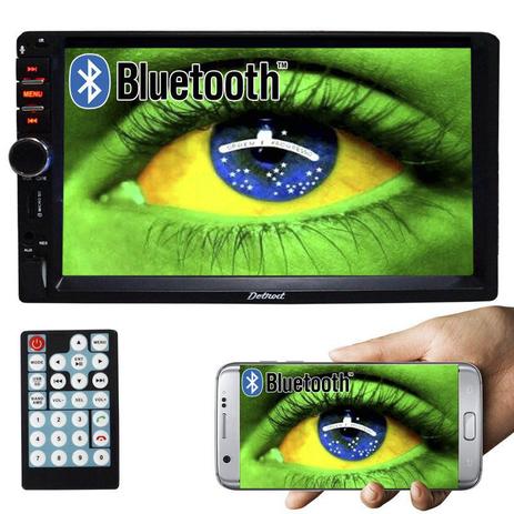 Multimídia Mp5 Vídeo Player Automotivo 2 Din Audio Tiger Detroit Usb Bluetooth Espelhamento Android Menor preço em Multimídia Mp5 Vídeo Player Automotivo 2 Din Audio Tiger Detroit Usb Bluetooth Espelhamento Android