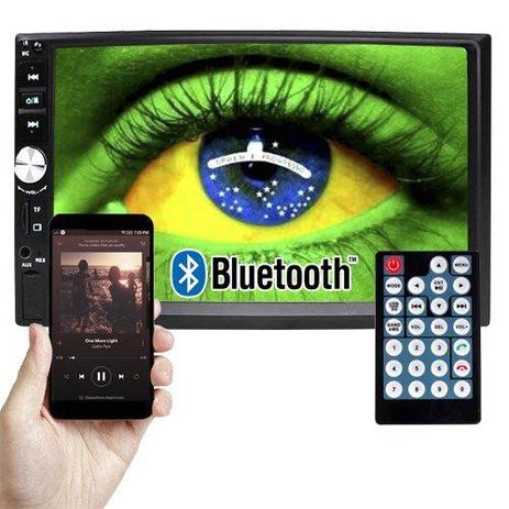 Multimídia Mp5 Vídeo Player Automotivo 2 Din Tela 7.0 Exbom MPCC-D720BT Som Fm Usb Sd Aux Bluetooth Menor preço em Multimídia Mp5 Vídeo Player Automotivo 2 Din Tela 7.0 Exbom MPCC-D720BT Som Fm Usb Sd Aux Bluetooth