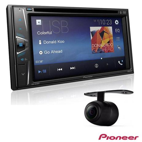 Multimidia Receiver Pioneer AVH G218BT Tela 6,2 USB Bluetooth AUX + Câmera de Ré Menor preço em Multimidia Receiver Pioneer AVH G218BT Tela 6,2 USB Bluetooth AUX + Câmera de Ré