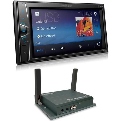 Multimidia Receiver Pioneer MVH G218BT Tela 6,2 USB Bluetooth e Espelhamento de Celular Menor preço em Multimidia Receiver Pioneer MVH G218BT Tela 6,2 USB Bluetooth e Espelhamento de Celular