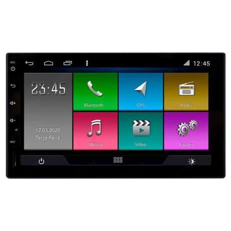 Multimídia Universal Aikon Tela 7'' Android Tv Gps Câmera de ré Menor preço em Multimídia Universal Aikon Tela 7'' Android Tv Gps Câmera de ré