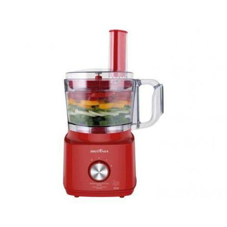 Multiprocessador Britânia All in One BMP900V, 900W, Vermelho - 110V Menor preço em Multiprocessador Britânia All in One BMP900V, 900W, Vermelho - 110V
