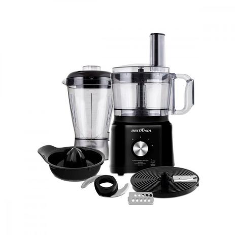 Multiprocessador de alimentos Britânia All In One 900W Menor preço em Multiprocessador de alimentos Britânia All In One 900W