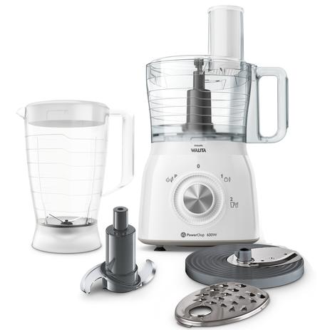 Multiprocessador de Alimentos Philips Walita RI7630 com liquidificador 600w Branco