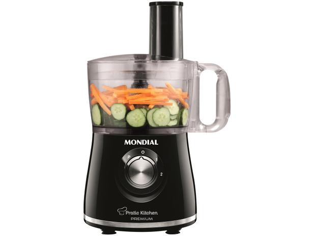 Multiprocessador Mondial Premium Pratic Kitchen - 2 Velocidades Pulsar 500W