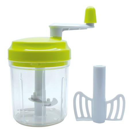 Multiprocessador para Alimentos Fackelmann Manual em Plástico / Aço Inox - Transparente / Verde Menor preço em Multiprocessador para Alimentos Fackelmann Manual em Plástico / Aço Inox - Transparente / Verde