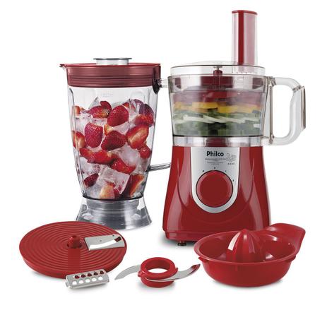 Multiprocessador Philco All In One + Citrus Vermelho 800W é boa?