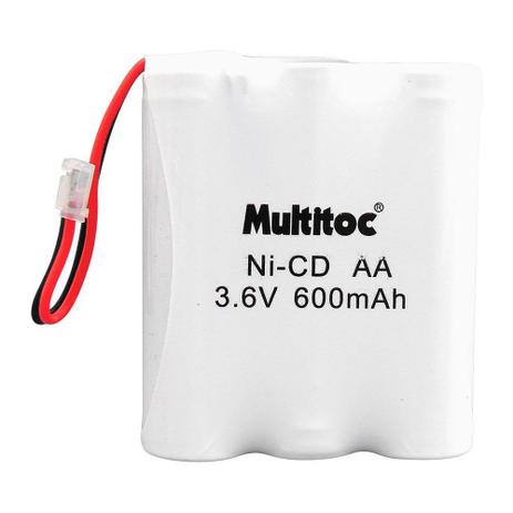 Multitoc Bateria P/ Telefone sem Fio 3,6X600MAH 3AA Menor preço em Multitoc Bateria P/ Telefone sem Fio 3,6X600MAH 3AA