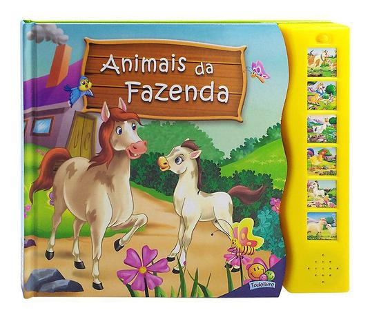 Mundo dos animais com sons: Animais da fazenda Menor preço em Mundo dos animais com sons: Animais da fazenda