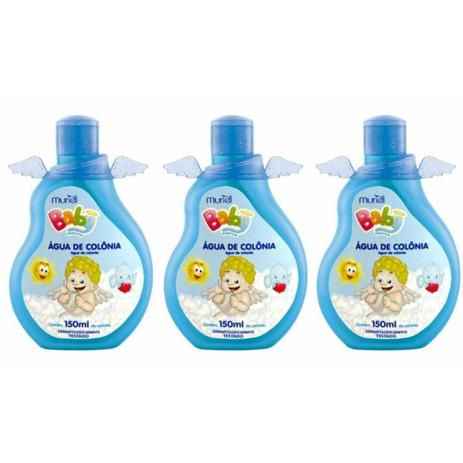 Muriel Baby Água Colônia Infantil Menino 100ml (Kit C/03) Menor preço em Muriel Baby Água Colônia Infantil Menino 100ml (Kit C/03)