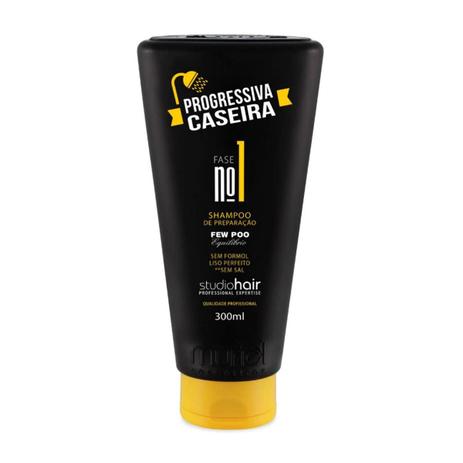 Muriel studio hair shampoo 300ml progressiva caseira Menor preço em Muriel studio hair shampoo 300ml progressiva caseira