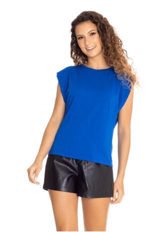 Muscle tee sem ombreira Clearance