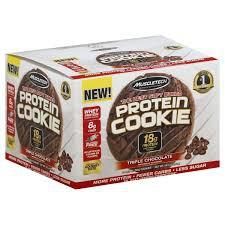 Muscletech cookies proteina triplo chocolate caixa 06 unidades é boa?