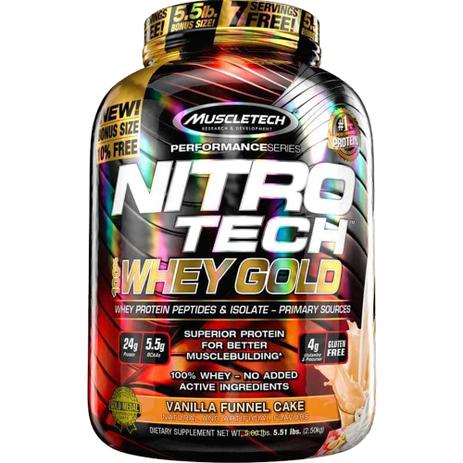 Muscletech nitro tech whey bolo de baunilha 2,5kg Menor preço em Muscletech nitro tech whey bolo de baunilha 2,5kg