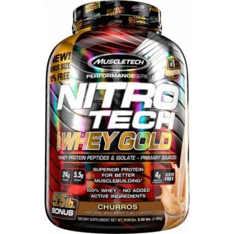 Muscletech nitro tech whey gold churros 2,49kg Menor preço em Muscletech nitro tech whey gold churros 2,49kg