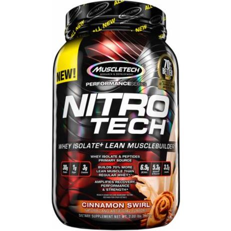 Muscletech nitro tech whey + lean musclebuilder 907g sabor canela Menor preço em Muscletech nitro tech whey + lean musclebuilder 907g sabor canela