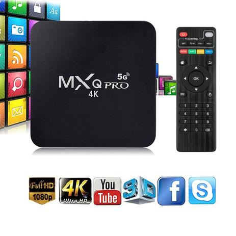 MXQPro 4K 5G com 128GB e Wifi Aparelho Conversor de TV digital - Inova Menor preço em MXQPro 4K 5G com 128GB e Wifi Aparelho Conversor de TV digital - Inova