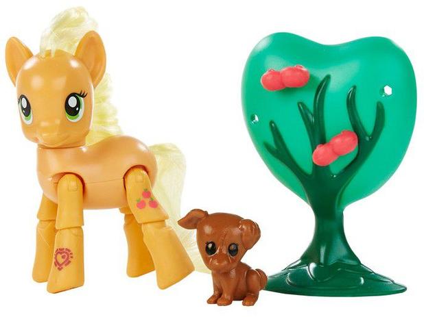 My Little Pony Friendship is Magic Explore - Equestria Applejack com Acessórios Hasbro