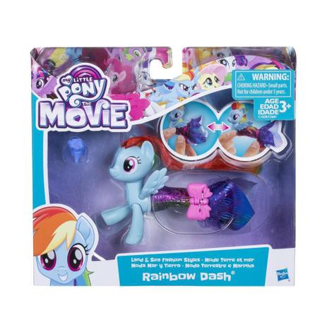 My Little Pony Moda Terrestre e Marinha Rainbow Dash - Hasbro Menor preço em My Little Pony Moda Terrestre e Marinha Rainbow Dash - Hasbro
