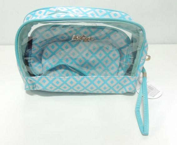 N11 Kit 03 Bolsa Necessaire Frasqueira Feminina - Rubys Menor preço em N11 Kit 03 Bolsa Necessaire Frasqueira Feminina - Rubys