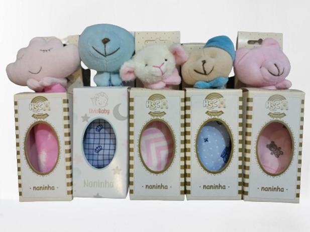 Naninha De Bichinhos Para Bebê Paninho De Cheiro - HSC Menor preço em Naninha De Bichinhos Para Bebê Paninho De Cheiro - HSC