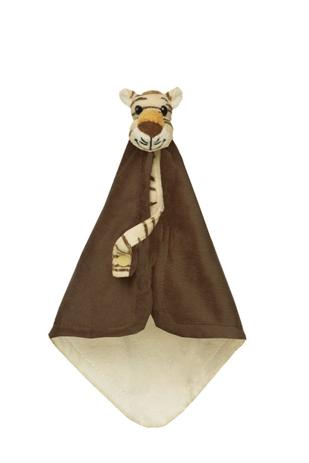 Naninha Sonho de Luz com prendedor de chupeta em plush Tigre Menor preço em Naninha Sonho de Luz com prendedor de chupeta em plush Tigre