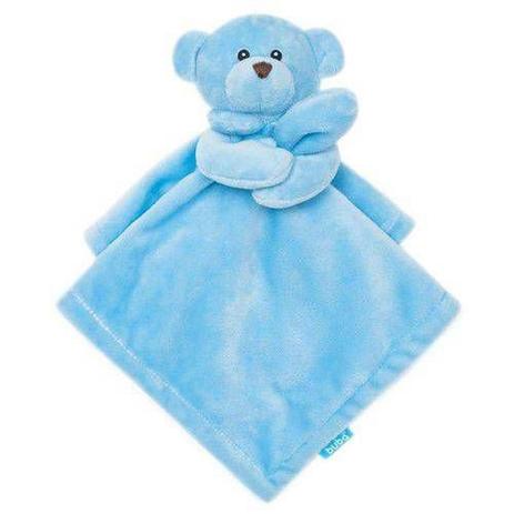 Naninha Ursinho Carinho Azul Buba - Buba toys Menor preço em Naninha Ursinho Carinho Azul Buba - Buba toys
