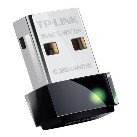 Nano Adaptador USB Wireless TL-WN725N 150Mbps - TP Link - Tp-Link Menor preço em Nano Adaptador USB Wireless TL-WN725N 150Mbps - TP Link - Tp-Link