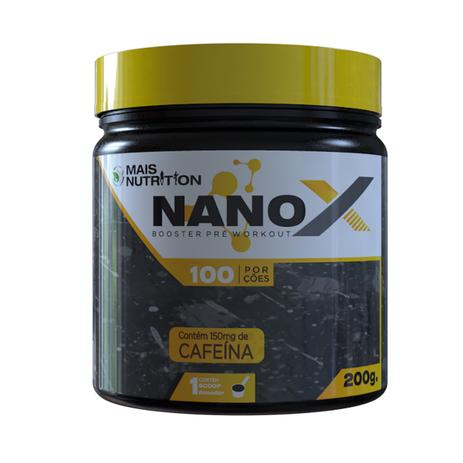 Nano X Pre Treino 200 gramas 200g sabor Guarana - Mais nutrition Menor preço em Nano X Pre Treino 200 gramas 200g sabor Guarana - Mais nutrition