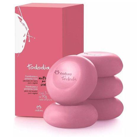 Natura Tododia Sabonete Vegetal Framboesa E Pimenta Rosa Menor preço em Natura Tododia Sabonete Vegetal Framboesa E Pimenta Rosa