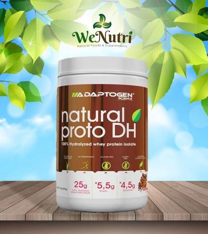 Natural Proto DH Chocolate Adaptogen Whey Protein Isolate Hidrolizado 454g é boa?