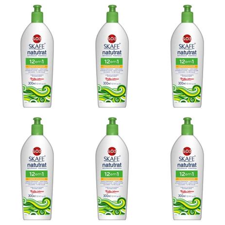 Natutrat Sos 12em1 Condicionador 300ml (Kit C/06) Menor preço em Natutrat Sos 12em1 Condicionador 300ml (Kit C/06)