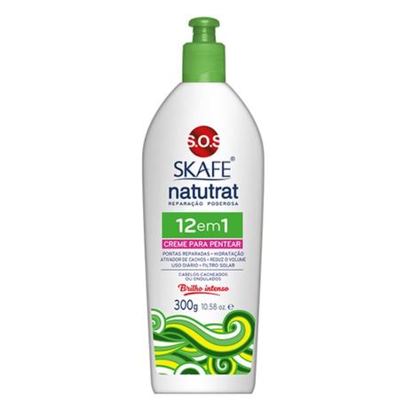 Natutrat Sos 12em1 Creme P/ Pentear 300g Menor preço em Natutrat Sos 12em1 Creme P/ Pentear 300g